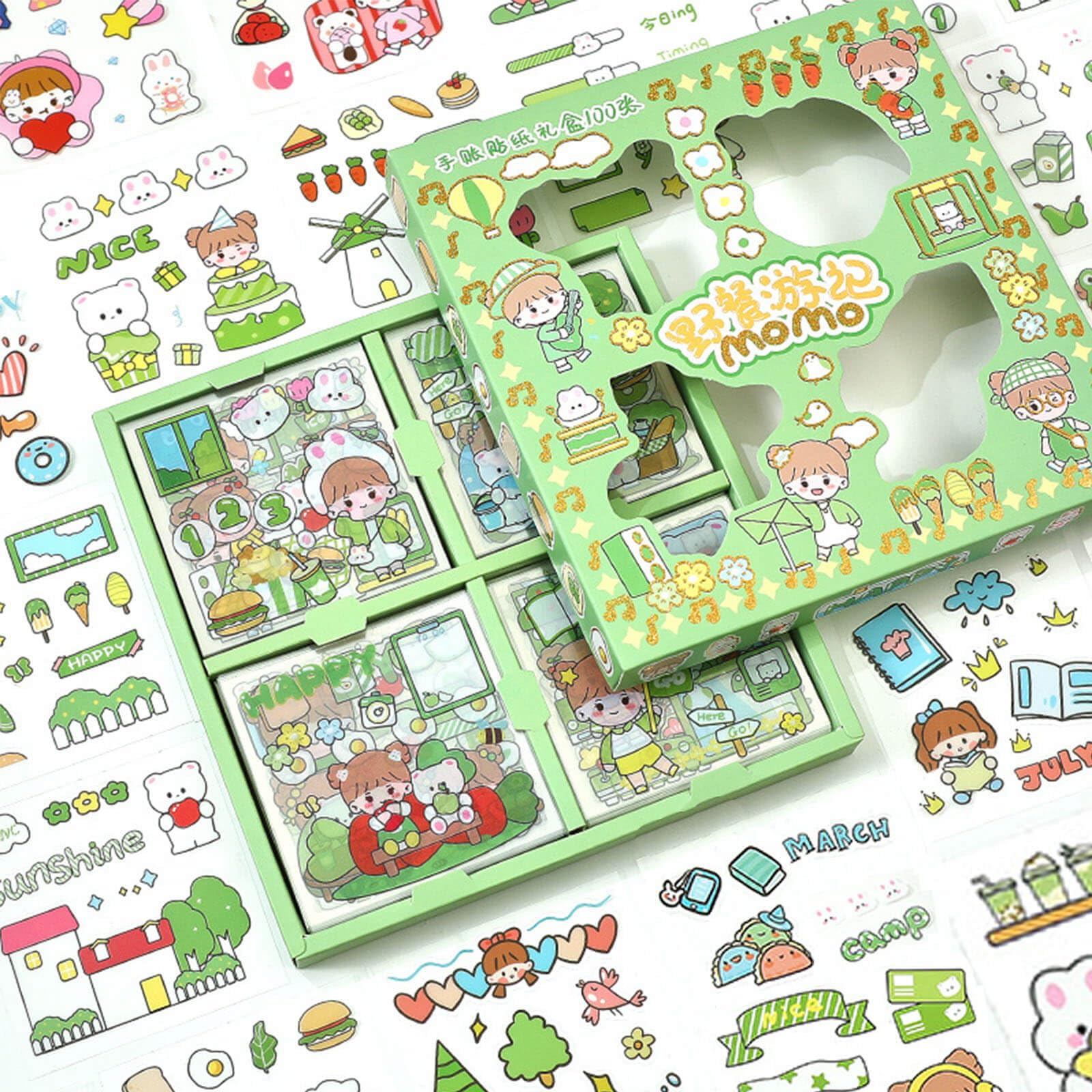 シール帳と特典いろいろ14点セット シール帳 ポケット付 グレー (34504006)｜ミドリオンラインストア